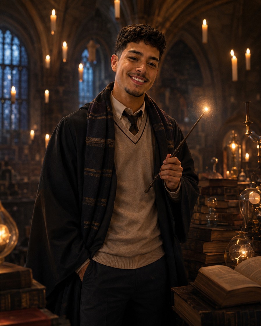 Resultado masculino em HARRY POTTER
