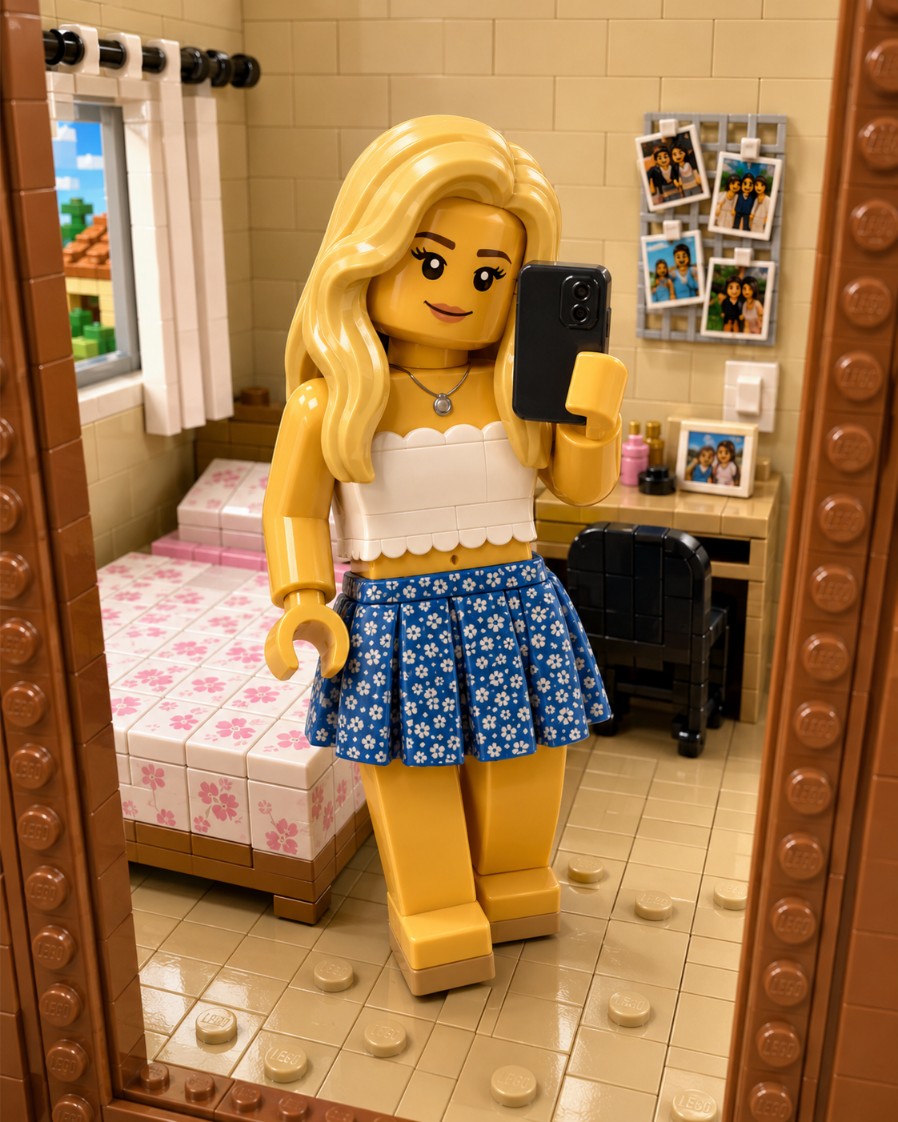 Resultado feminino em LEGO