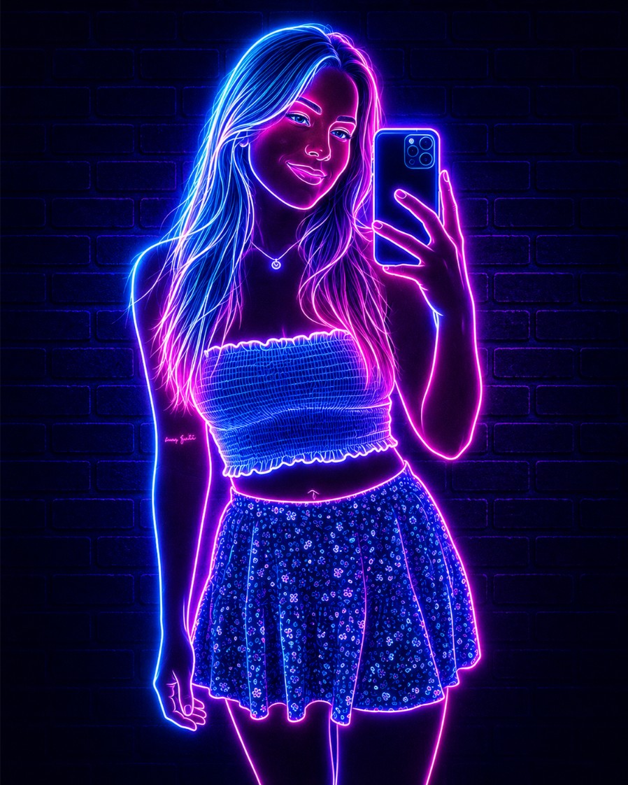 Resultado feminino em NEON