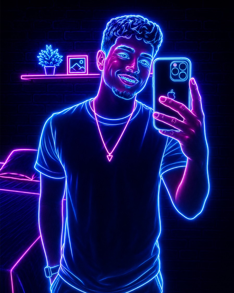 Resultado masculino em NEON